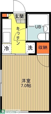 オリーブハウスの物件間取画像